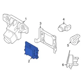 284377lr2a Nissan Oe Front Cruise Control Distance Sensor