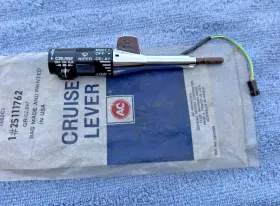 25111762 Oe Oem Genuine Gm Delco Ac General Motors Rare Nos 1988-93 Cruise Delay Wiper Turn Signal Stalk Lever Chrome Short Wire