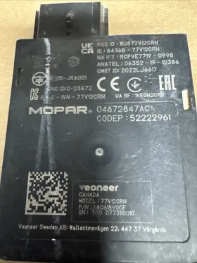 04672847ac Oem 2022-2024 Jeep Compass Blind Spot Monitor Sensor Radar Module #2