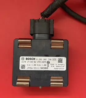 91840 Oem Distance Radar Sensor Bosh 203 302 730 With Front Wiring Bumper Loom