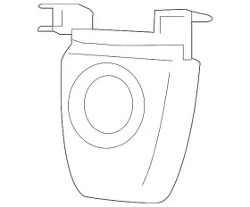 970-605-085-10 Porsche Genuine 2010-2016 Panamera - Sensor