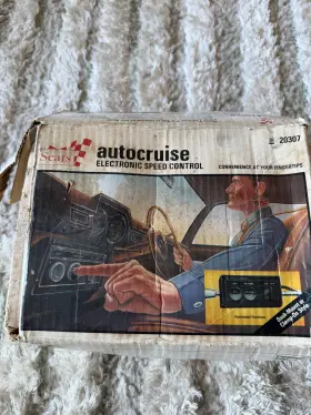 28-20307 Sears Autocruise Vintage Cruise Control Unit Adjustable Electronic 28 20307