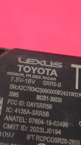 992b1-30020 Subaru Lexus Toyota Front Blind Radar Module 992b1 30020