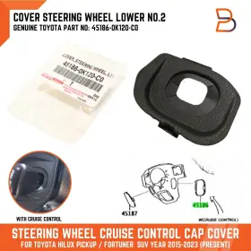 45186-0k120-c0 Toyota 45186-0k120 Oe Steering Wheel Cruise Control Cap For Hilux Revo Fortuner