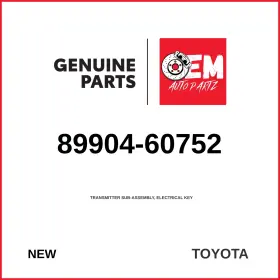 89904-60752 Toyota Genuine Land Cruiser Prado Transmitter Sub-assy Key
