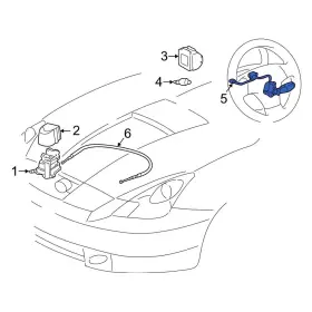 8463020151 Toyota Oe For Rav4 2001-2003 Cruise Control Switch