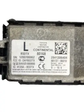 88172-06010 Toyota Sn 1210300096 Camry 2012-13-14 Blind Spot Monitor Sensor Lh Rear Oem #2