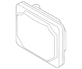 1ea-907-572-e Volkswagen Genuine Radar Sensor