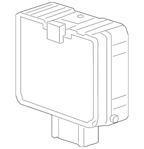 2q0-907-561-m Volkswagen Genuine Radar Sensor
