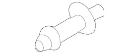 3aa-907-179 Volkswagen Genuine Distance Sensor Mount Bracket