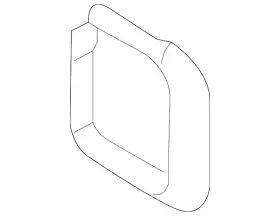 7p6-907-224 Volkswagen Genuine Distance Sensor Trim