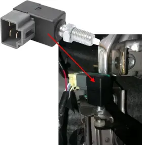 Qp-8073 Zufoty Brake Light Switch Stop Lamp Black