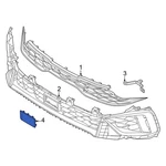 For Kia K5 2025-2026 86381L2CA0AHV Cruise Control Distance Sensor Cover. Fixed Price $19.25.