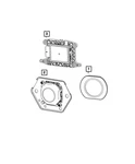 Genuine Mopar Adaptive Speed Control Module Sensor And Bracket 4672757AC. Fixed Price $594.29.