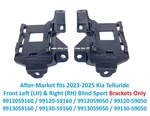 After-market 2023-2025 Kia Telluride Front Right And Left Blind Spot Brackets. Fixed Price $220.00.