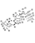 Genuine Mopar Forward Collision Warning Bracket 68256205AA. Fixed Price $28.64.