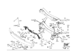 Genuine Mercedes-benz Strut 213-620-16-01. Fixed Price $55.25.