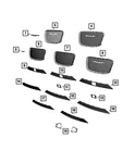 Genuine Mopar Adaptive Cruise Control Bezel 68214484AC. Fixed Price $34.24.