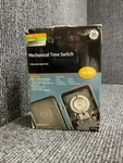Ge 24HR Indoor Outdoor Mechanical Switch 40 Amp 120 Vac 5HP Box Timer 15163. Fixed Price $42.99.
