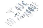 Genuine Mercedes-benz Holder 213-888-50-00. Fixed Price $6.07.
