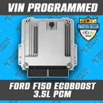 2017 Ford F150 3.5L Ecoboost P/n HL3A-12A650-BBB Ecm Ecu Pcm Vin Programmed. Fixed Price $249.00.