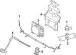 Genuine Nissan Sensor 28437-6RJ2A. Fixed Price $1007.49.