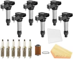 Direct Igntion Coils Spark Plugs & Filters For Cadillac Srx 3.6L 2012-2016. Fixed Price $221.00.