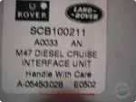 Used Cruise Control Module Fits: 2002 Rover Freelander Under. Fixed Price $64.99.