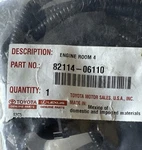 2018-2019 Toyota Camry Wiring Wire Harness 82114-06110 Engine Room #4 Oem. Fixed Price $125.86.