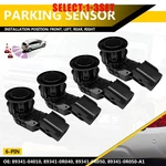 Fit 2015-2019 Toyota Sequoia 89341-04010 Rear Parking Sensor 89341-0R050 4-12X. Fixed Price $144.39.