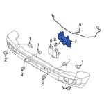 Ford Bronco 21-26 M2DZ14C022A Cruise Control Distance Sensor Bracket. Fixed Price $62.41.