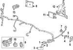 Genuine Acura Cruise Control Distance Sensor Bracket 86790187. Fixed Price $55.83.