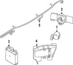 Genuine Nissan Parking Aid Sensor Bracket 28533-7LA1B. Fixed Price $40.51.