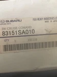 Subaru Oem 04-07 Impreza Cruise Control-engagement Switch 83151SA010. Fixed Price $85.00.