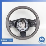 16-21 Jaguar X760 Xe F-pace Xf Steering Wheel W/ Paddle Shifters Brown Oem. Fixed Price $127.23.