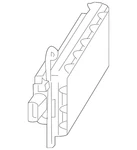 Genuine Mazda Blind Spot Detection System Warning Sensor BFD1-67-Y40. Fixed Price $825.93.