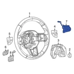 For Jeep Compass 2023-2025 7CZ84SCSAE Cruise Control Switch. Fixed Price $138.93.