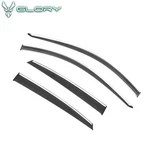Fits 18-26 Honda Accord Acrylic Window Visors Vent Shade Deflector W/chrome Trim. Fixed Price $36.99.