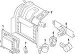Genuine Nissan Sensor 28437-7BM0C. Fixed Price $586.93.