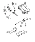Genuine Mopar Hub Receiver 68164928AI. Fixed Price $141.40.