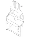 Genuine Nissan Cruise Control Distance Sensor Bracket 28452-6TA1A. Fixed Price $355.19.