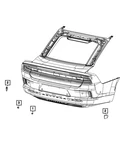 Genuine Mopar Mid Range Radar 04699069AI. Fixed Price $203.75.