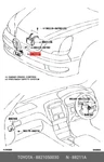 Genuine Oe Sensor, Laser Radar, 8821050030 For Toyota 88210-50030. Fixed Price $2654.24.