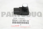 8934133160A0 Genuine Toyota Sensor, Ultrasonic, NO.1 89341-33160-A0. Fixed Price $121.48.