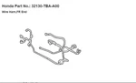 32130-TBA-A00 Genuine Oe Honda Wire Harness, Front End, 16-18. Fixed Price $182.43.