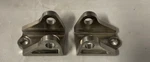 Honda CR250 2002 Docwob Titanium Foot Peg Brackets Hangars Mounts. Fixed Price $239.85.
