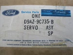 Nos Ford Cruise Speed Control Servo Vacuum Motor D9AZ-9C735-B 1979 Ltd Grand. Fixed Price $69.00.