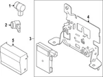 Genuine Ford Distance Sensor Bracket N1WZ-14C022-G. Fixed Price $133.31.