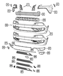 Genuine Mopar Adaptive Cruise Control Bezel 68138373AB. Fixed Price $15.81.