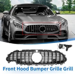 Front Upper Bumper Grille For Mercedes-benz CLS53 Black Amg Style. Fixed Price $104.02.